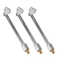 타이어 밸브 연장 로드 어댑터 금속 연장기 스템 범용 오토바이 트럭 공기 직선형 주입 자동차 간편 장착