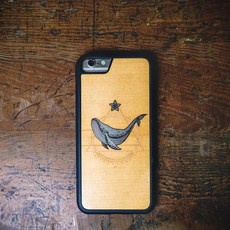 Keyway Design 鯨歌 木質/金屬 手機殼, 1個, iPhone 7/8