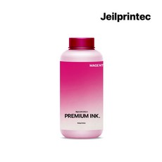 제일프린텍-HP 7110 7720 7730 7740 7612 8100 8210 8710 8730 9010 9120 9720 9730무한프린터용 리필잉크 1000ML, 1개, 빨강(M/염료)