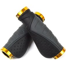 자전거 핸들 알루미늄 합금 바 그립 라이딩 바이스 장비 산악 바 액세서리, Gray-Yellow, 9. Gray-Yellow, 1개