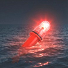 어망표시등 부표등 BL-1B05 해상 경광등 부이 바다 수상 어구 그물 양식장 안전표시등, 적색, 1개