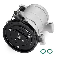 SYKRSS 67428 Air Conditioning A/C Compressor with Clutch Compatible with Nissan Frontier 1999-2004