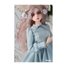 돌모아 구체관절인형 장미꽃 집게핀 Rose Rosa Pin (White), White, 1개