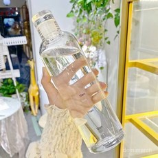 小紅書衕款網紅時間刻度塑料水杯子男女高顔值ins風透明外帶便攜 FNFE, 1個, 520ML+食用級pc材質,【網紅同款】時光刻度杯