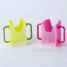 접이식 우유팩홀더 팩음료홀더 아기손잡이 핸들손잡이 우유팩손잡이 음료팩홀더, 1개, 상세페이지 참조