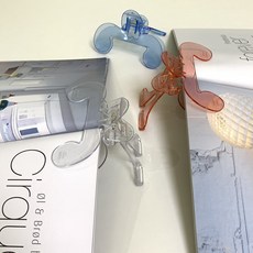 북마크 북클립 북스토퍼 휴대용 미니 독서대 독서용품, 1개, 투명