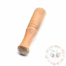 옥이드림 원목 절구공이 미니 소 약절구 깨절구통 미니절구