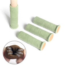 벗겨짐 방지 식탁 의자 발 커버 미끄럼 방지 일반형 CC04AT, 1세트, 그린