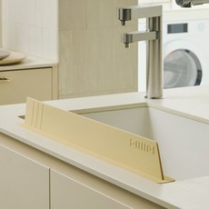 한샘 싱크대 실리콘 워터펜스 물막이 61.5cm, 1개, 버터크림