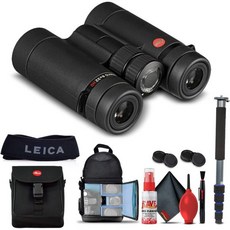 라이카 8x32 울트라비드 HD-Plus 쌍안경 40090 배낭 풀사이즈 모노포드 청소 세트 2개 캡 키퍼 넥 스트랩, 라이카 8x32 울트라비드 HD-Plus 쌍안경 400