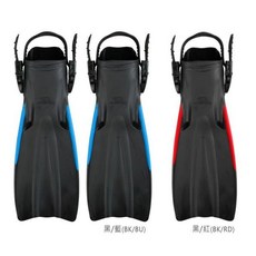 游龍潛水 AROPEC TURBINE 調整式蛙鞋 潛水橡膠蛙鞋, 黑/紅,M