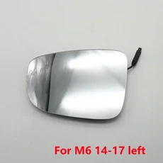 자동차 사각지대 경고 가열 백미러 윙 문짝 사이드 미러 유리 렌즈 마즈다 3 악셀라 6 아테나 CX-3 CX-5 2, 14 For M6 14-17 left