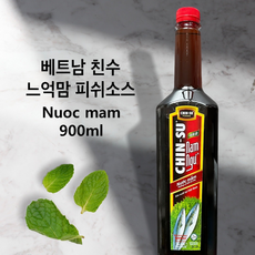 베트남 친수 피쉬소스 CHIN-SU Nam ngu Nuoc mam, 1개, 900ml