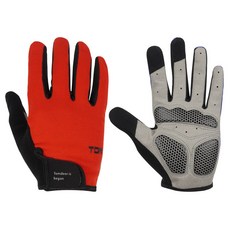 톰디어 팀레이스 라이딩 긴장갑 자전거 장갑, 팀레이스긴장갑_레드, XL, 1개