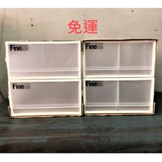 KEYWAY 聯府 CK71單抽 CK72雙抽屜 整理箱 收納箱 透明收納 置物箱, 1個, CK-71(單)*1CK-72(雙)*1