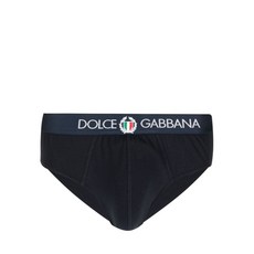 돌체앤가바나 로고 웨이스트밴드 저지 브리프
