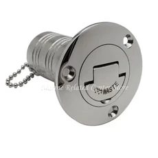 스테인레스 스틸 폐기물 해양 316 보트 데크 필러 50mm 2 인치