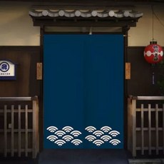 일본식 주방 커튼 바란스 가림막 이자카야 주방커튼 횟집