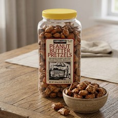 커클랜드 달콤짭짤 인생간식 피넛버터 프레첼 코스트코 대용량 과자, 1.56kg, 1박스