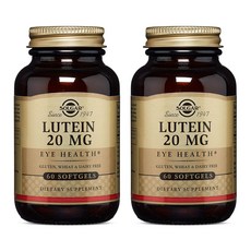 SOLGAR 葉黃素軟膠囊 20mg, 60顆, 2罐