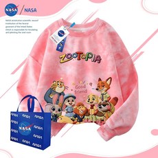 Zootopia 瘋狂動物城卡通印花衛衣