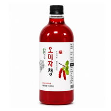 우리집 오미자청 국내산100% 오미자원액 오미자차 오미자엑기스, 1L, 1개입, 1개