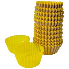 알템 반찬 컵 도시락 컵 7호 원형 500매 베타 파스텔 옐로우 전자레인지 사용 가능 업무용 필름 케이스 A117502