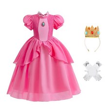 兒童公主變裝服飾套組 角色扮演配件, MB03套組-140cm, 1個