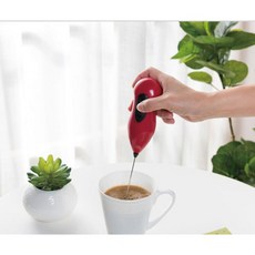 不鏽鋼電動打蛋器 - 咖啡牛奶攪拌手持打奶泡器 家用花式咖啡牛奶攪拌機