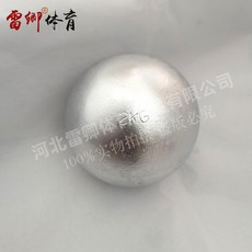 투포환공 육상 포환 훈련 공던지기 연습 학교 치대입시, 1개, B_2kg 실버