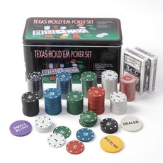 카드 숫자 포커칩 200p 세트 파티게임 보드게임