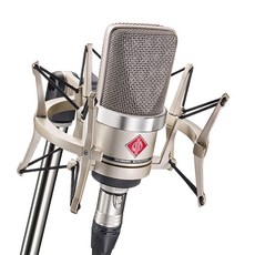 Neumann TLM 102 電容式麥克風 錄音室套組 人聲 宅錄 Podcast 推薦, 銀色