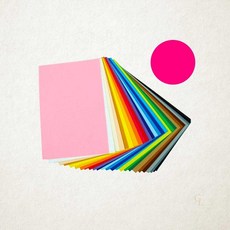 칼라펠트 접착 메타릭 다홍색 45x30cm 반짝이 펠트지 515H 1개입