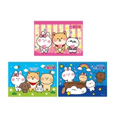 영진 2000 어린이스케치북 9절, 랜덤배송