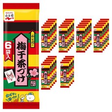 Nagatanien 永谷園 梅子茶泡飯 6包入, 40個, 33.6g