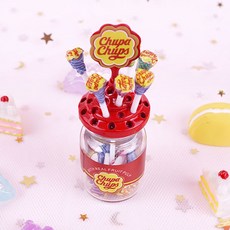 [이브닝메종] 미니어처 츄파춥스 튜브 사탕통 세트 소품, 츄파츕스 rsA56