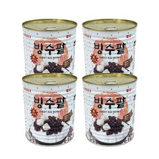 델라 빙수팥 빙수재료, 850g, 4개