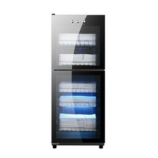 수건 소독 캐비닛 뷰티 살롱용 UV 대형 상업용 직립형 미용실, 68L 2층 UV+오존