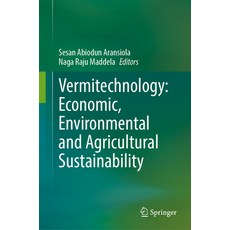 (外文書)Vermitechnology: Economic Environmental and Agricultural Sustainability Hardcover, Springer, English