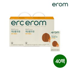 이롬 황성주 박사의 국산콩 두유 호두아몬드, 190ml, 40개