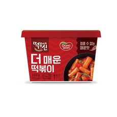 동원에프앤비 떡볶이의신 더매운 컵떡볶이, 160g, 3개