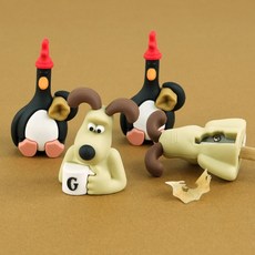 월레스와 그로밋 피규어 연필깎이 1종 그로밋 1개