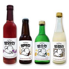 네코네코 멍소주 개소주 멍맥주 멍걸리 멍와인 강아지 막걸리, 1개, 220g, 멍맥주 캔, 멍맥주캔