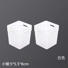 冰箱側邊收納盒, 1個, 冰箱側邊收納盒-小號 2入裝