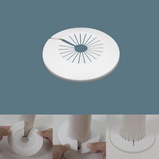 배수관 마개 씰링 에어컨 구멍 커버 60-78mm DD-11846, 1개, 화이트