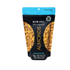 원더풀 아몬드 무염, 200g, 1개