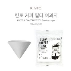 킨토 슬로우커피 2컵면종이필터 60pc, 1개
