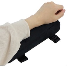 소금상회 의자 팔 쿠션 팔꿈치쿠션, 블랙