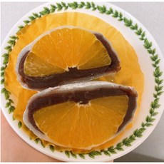 딸기시배지 밀양딸기찹쌀모찌 딸기농장에서 직접구매한 딸기로 만든 과일모찌 달달생딸기 귤찹쌀떡 청포도찹쌀떡, 65g, 10개, 귤모찌
