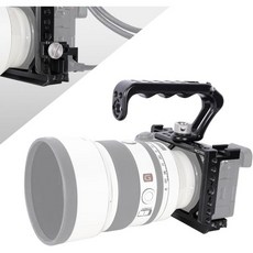 소니 알파 A6700용 NICEYRIG 카메라 케이지 키트 탑 핸들 그립 HDMI 케이블 클램프 수직 촬영 완전 지원 비디오 리그 포함 2086725